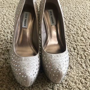 Steve Madden Studded Crystal Heels Pumps